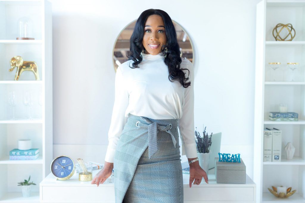 Business Lawyer Ryenne Shaw in office